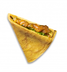 Lietinis su La Crepe šefo sūdyta lašiša